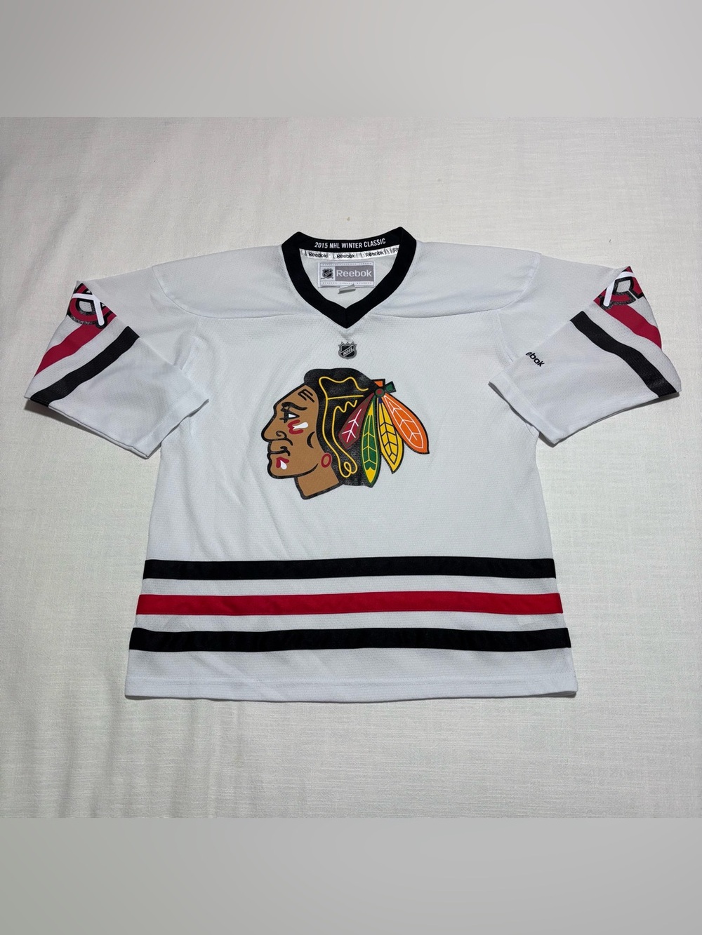 Kids Reebok Chicago Blackhawks 2015 Winter Classic Hockey Jersey | Youth L/XL